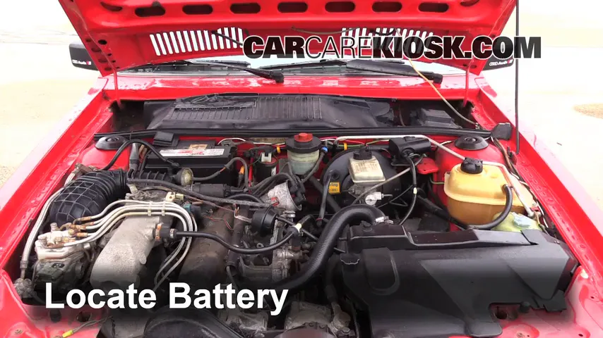 1984 Audi Coupe 2.2L 5 Cyl. Battery